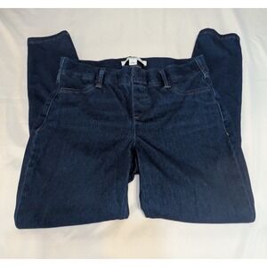 Amazon Essentials Jegging Womens M Dark Blue Good Pull On Skinny Stretch Pants